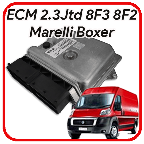 Centralina motore Peugeot Boxer 2.3 MJD Marelli 8F3 8F2